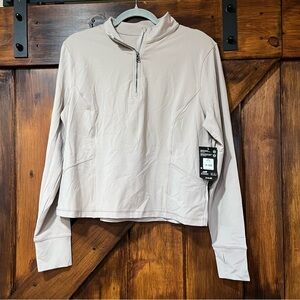 NEW  Avia Performance pullover athletic jacket  bust 44"  tan